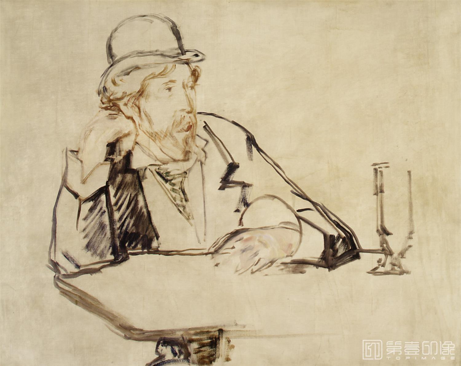 油画-爱德华.马奈 Edouard Manet作品集-118